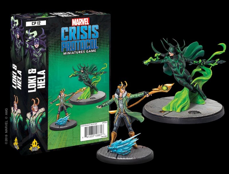 Marvel Crisis Protocol Loki and Hela